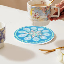 8 Absorbent Stone Coasters for Wooden Table