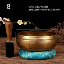 New Tibetan Nepal Handmade Singing Bowls set