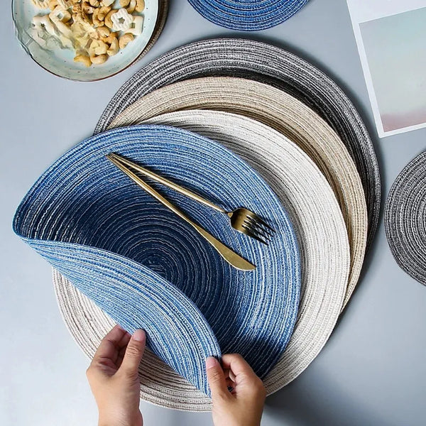 Woven Ramie Placemats Set