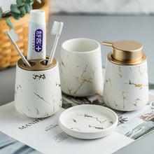 Nordic Matte Bathroom Accessories Set