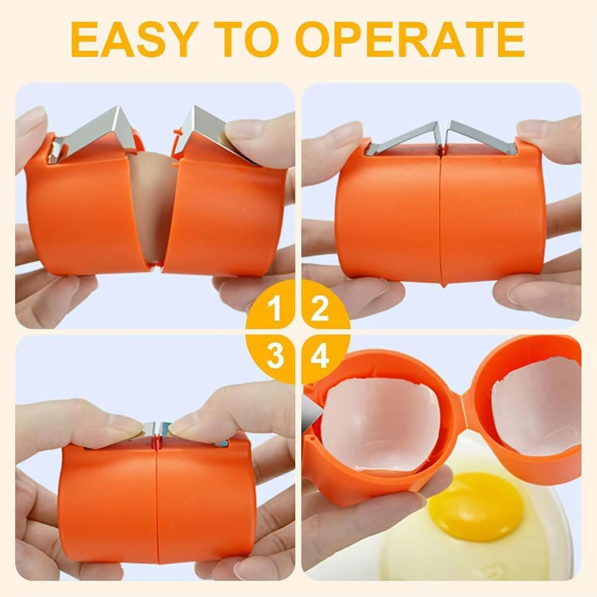 Portable Egg Shell Opener