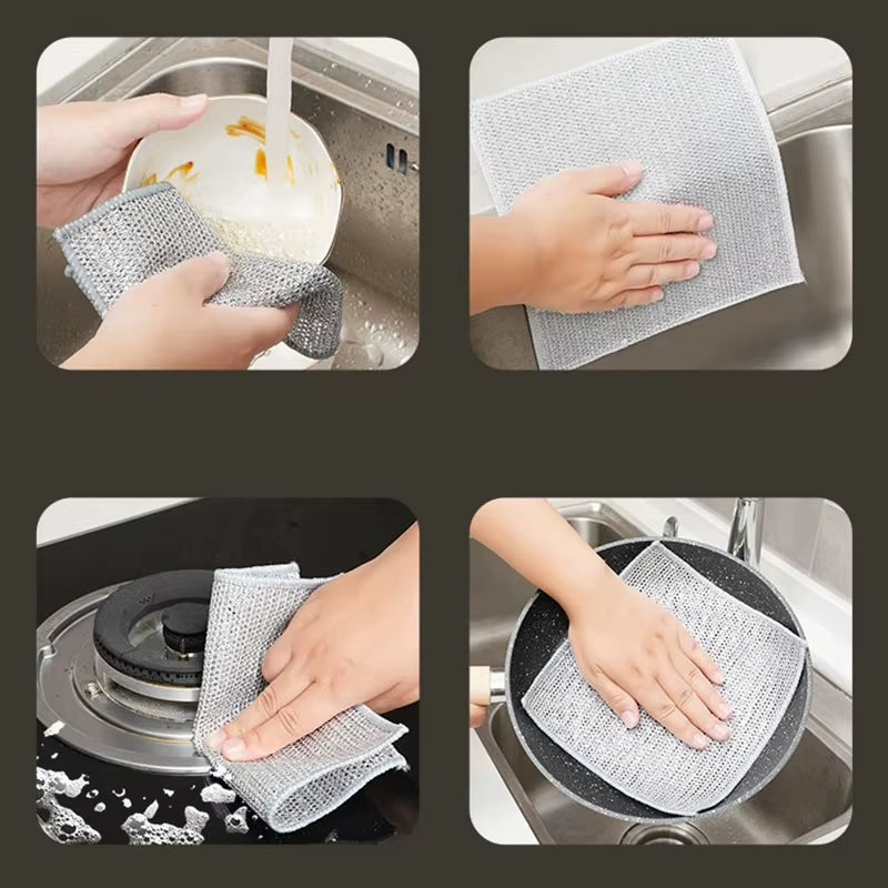Magic Silver Wire Dishcloth - 10 Pack