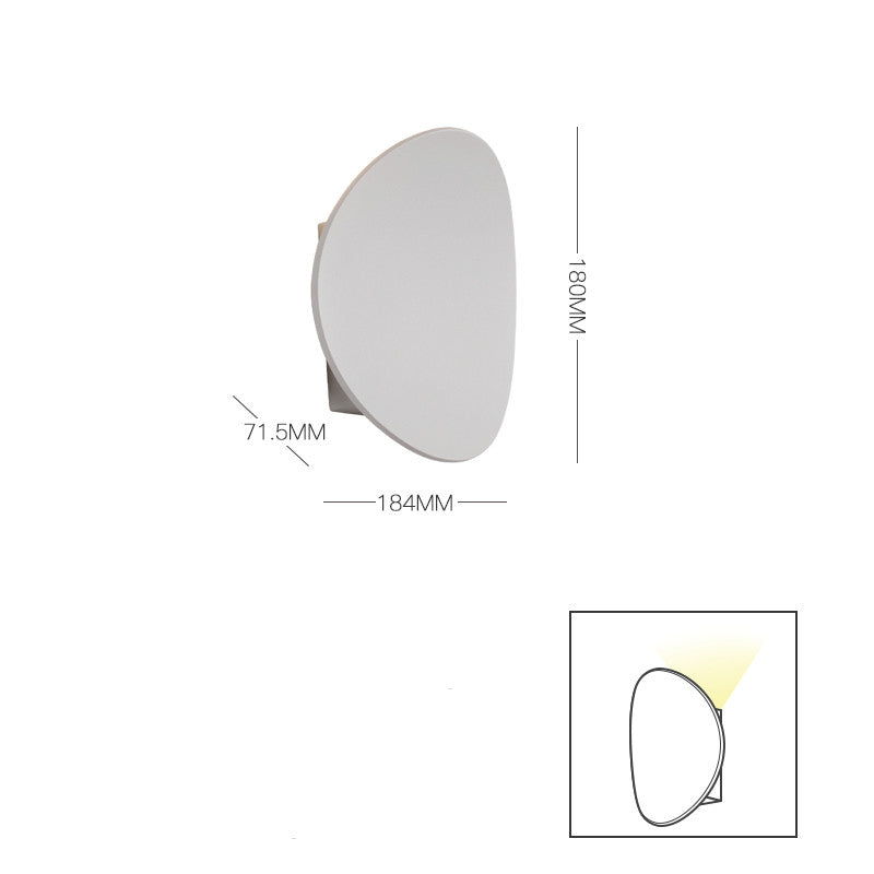 Modern Dimmable Moon Wall Lamp – 60Cm