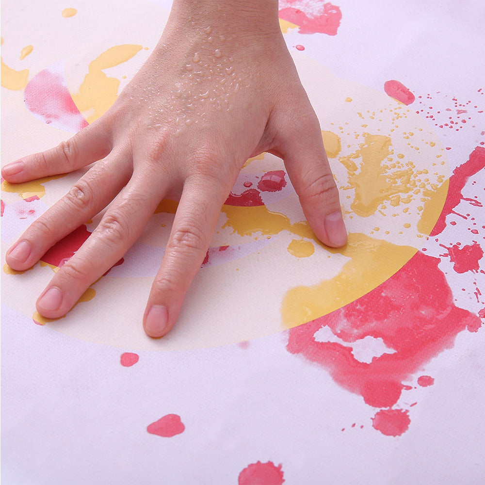 Color Changing Bath Mat with Creepy Blood Prints