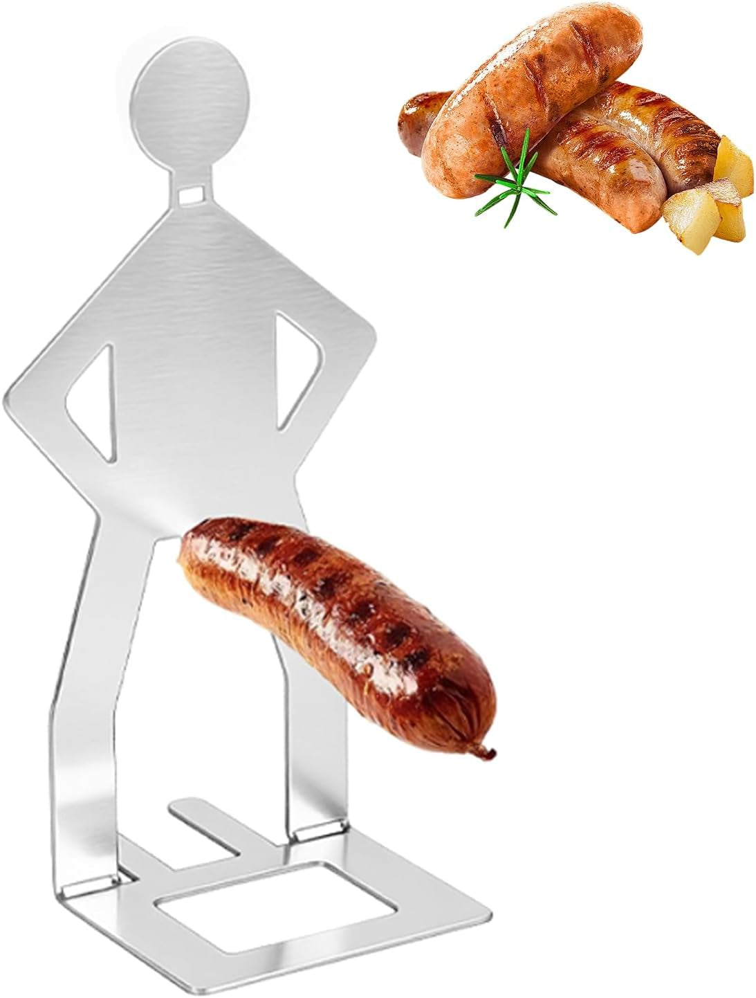 Funny Hot Dog Holder - Stainless Steel Roaster