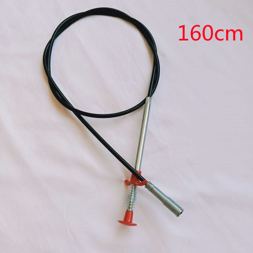 Spring Pipe Dredging Tool — Drain Clog & Hair Remover
