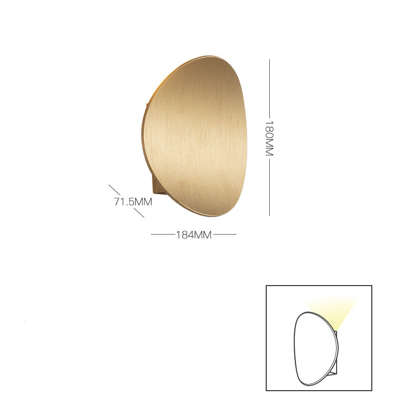 Modern Dimmable Moon Wall Lamp – 60Cm