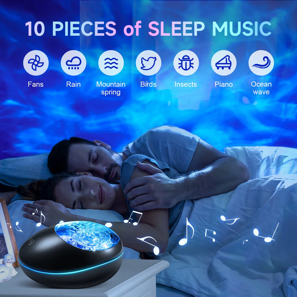 Salt lamp humidifier flame effect