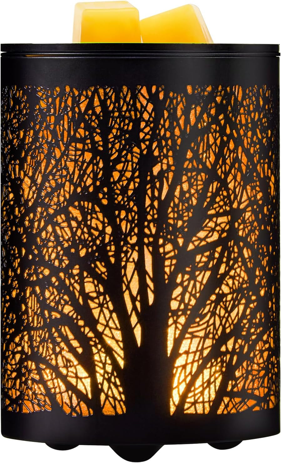 Midnight Forest Wax Warmer — Timer & Color Glow