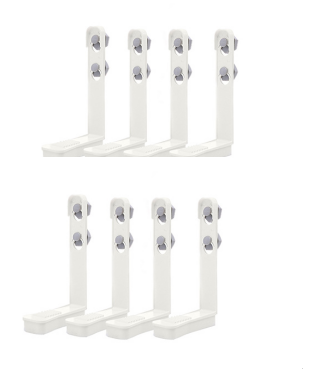 Multifunctional Bed Sheet Clips - Set of Four