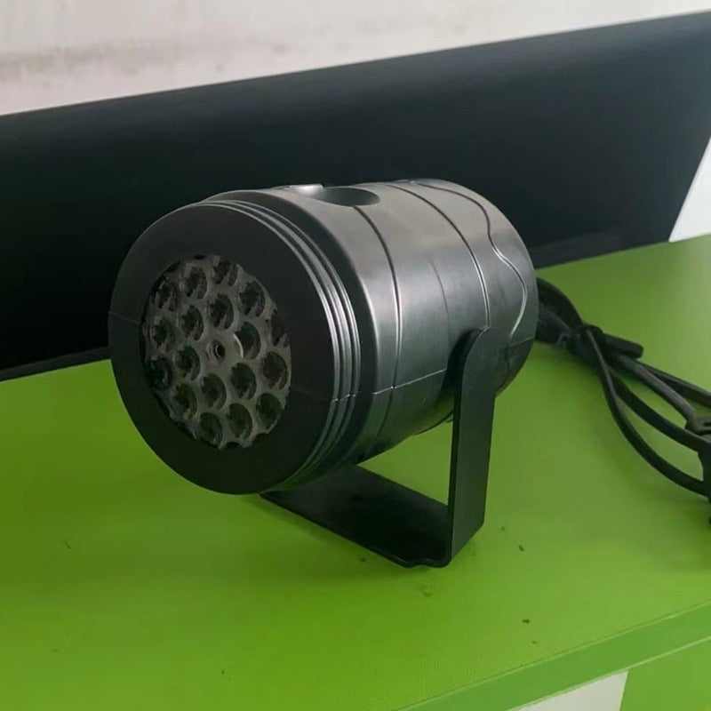 LED Snowflake Christmas Projector — 16 Patterns