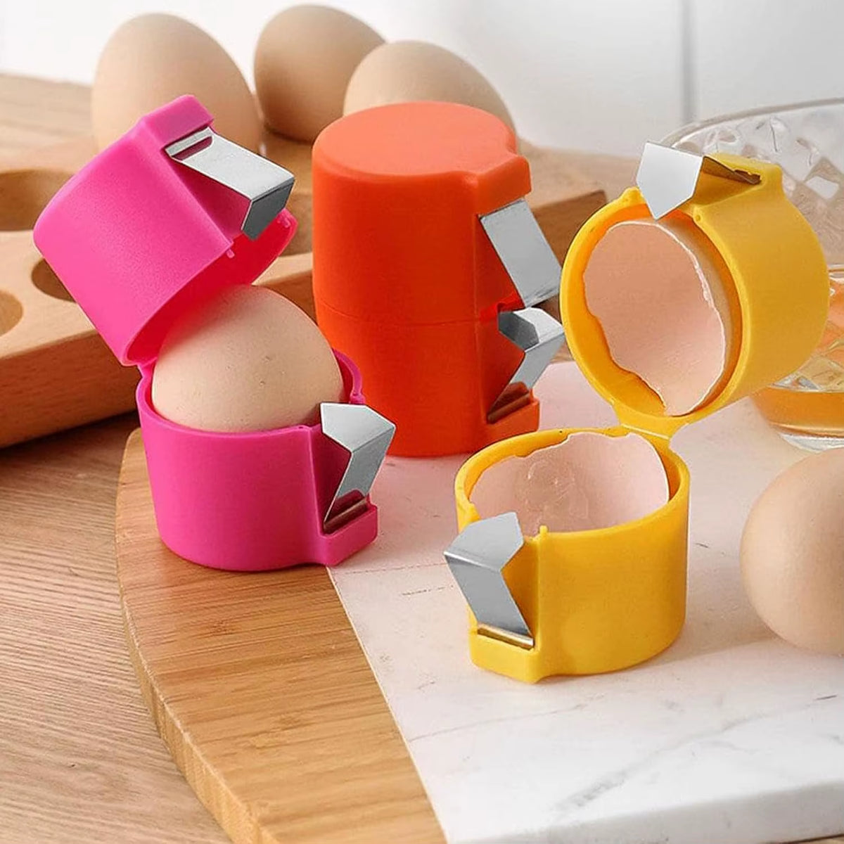 Portable Egg Shell Opener