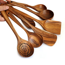 Thailand Teak Wood Tableware Set