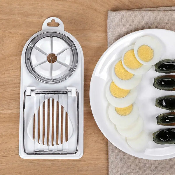 Multifunctional Stainless Steel Egg Slicer