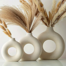 Nordic White Ceramic Vase
