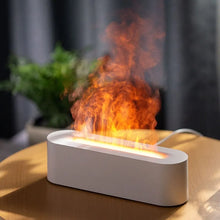 Newest RGB Flame Aroma Diffuser Humidifier