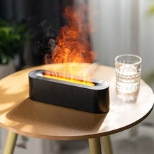 Newest RGB Flame Aroma Diffuser Humidifier