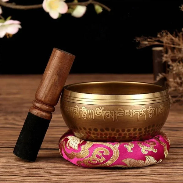 New Tibetan Nepal Handmade Singing Bowls set