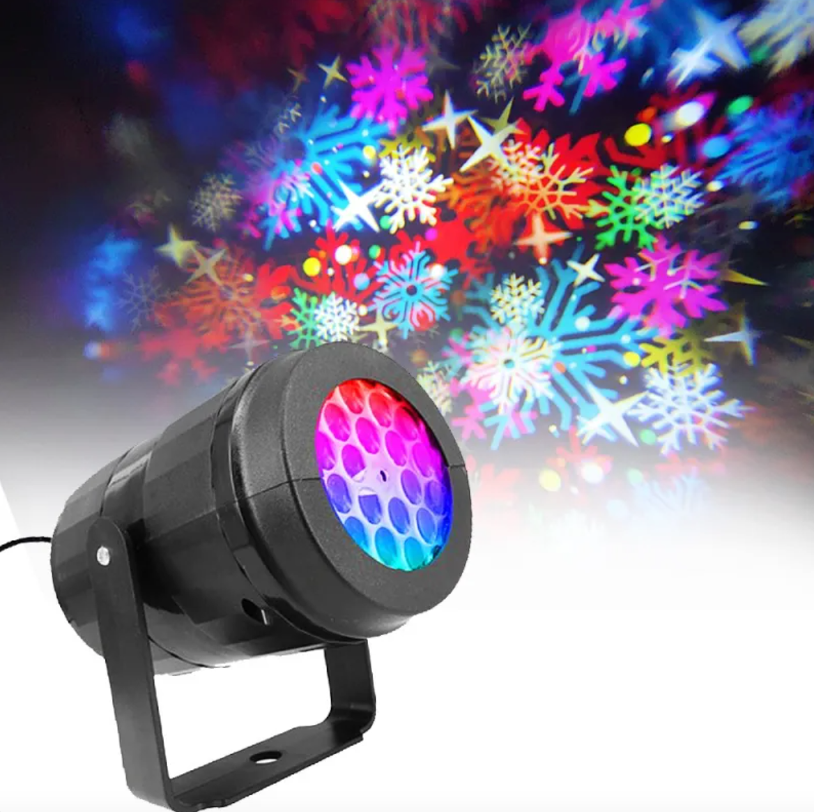 16-Pattern Holiday Projector Lamp — Christmas, Halloween & Ocean