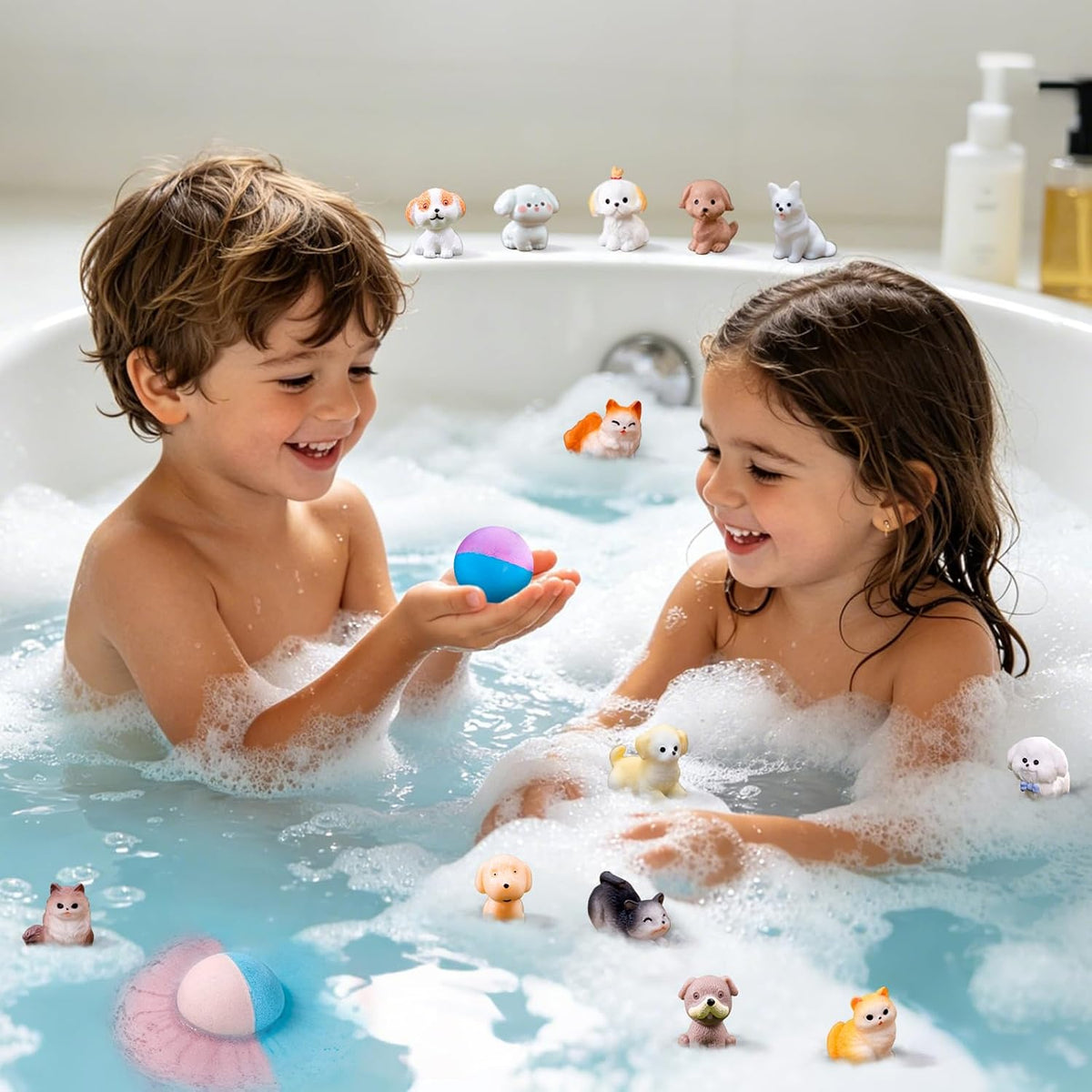 Kids Bath Bombs with Toys inside - 20 Pack