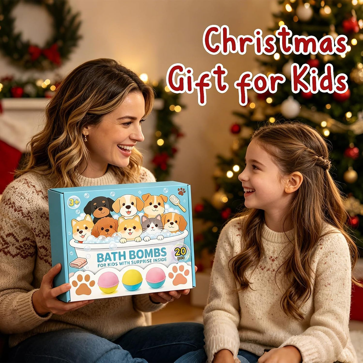 Kids Bath Bombs with Toys inside - 20 Pack