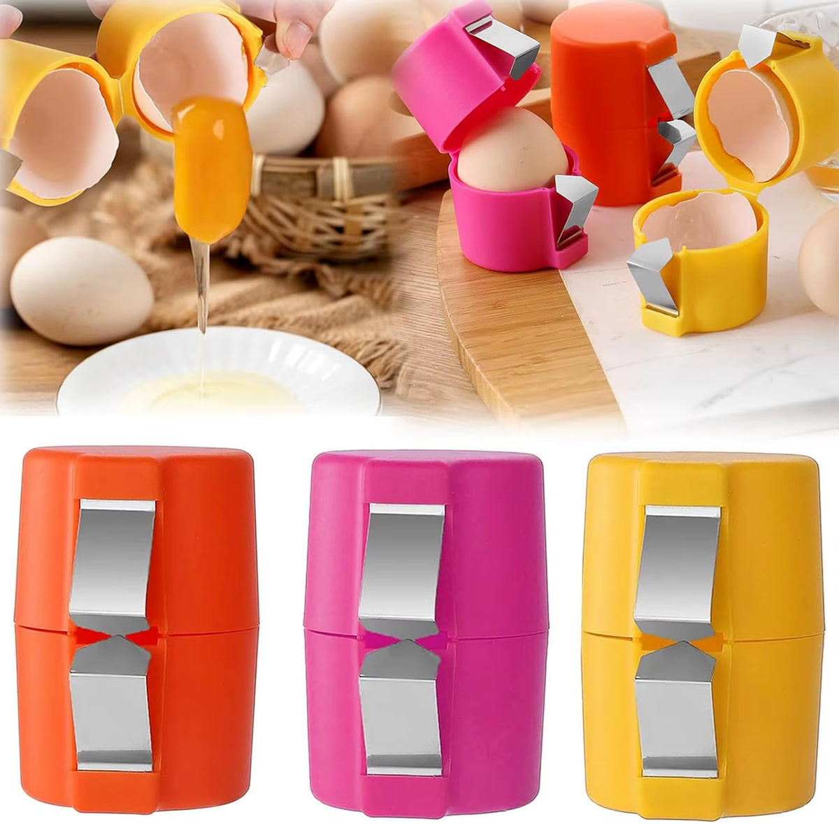 Portable Egg Shell Opener
