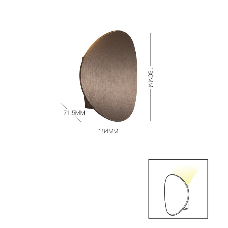 Modern Dimmable Moon Wall Lamp – 60Cm