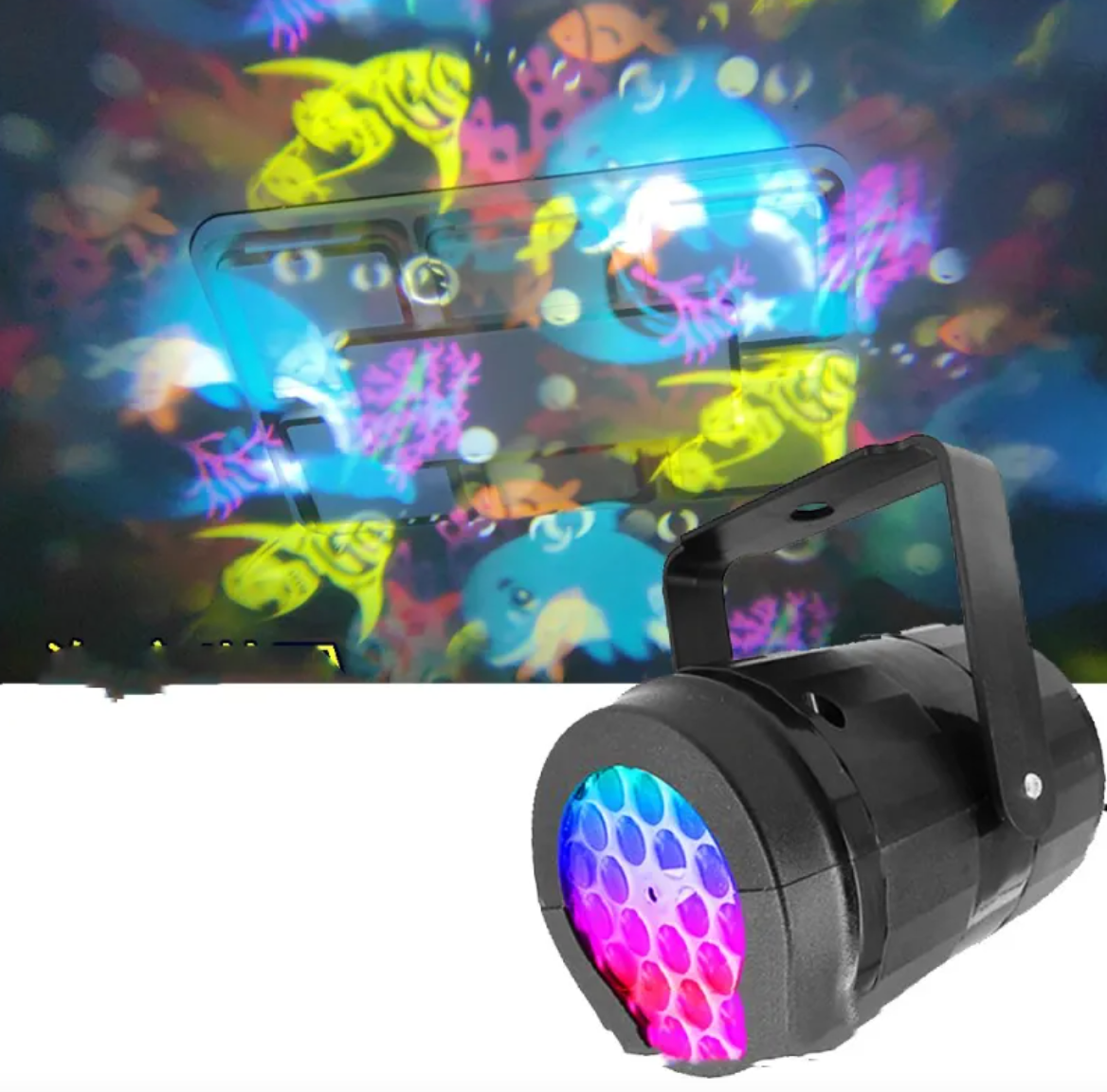 16-Pattern Holiday Projector Lamp — Christmas, Halloween & Ocean