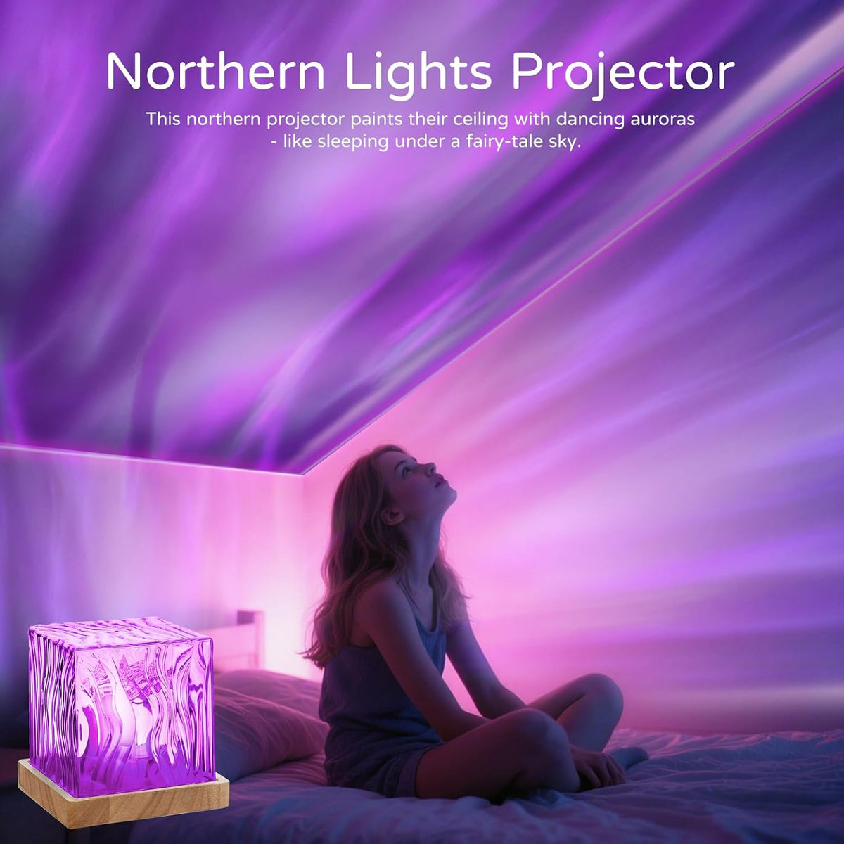 Rechargeable Ocean Wave Mood Lamp - 16 Colors